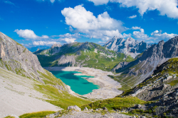 Lünersee, Totalphütte